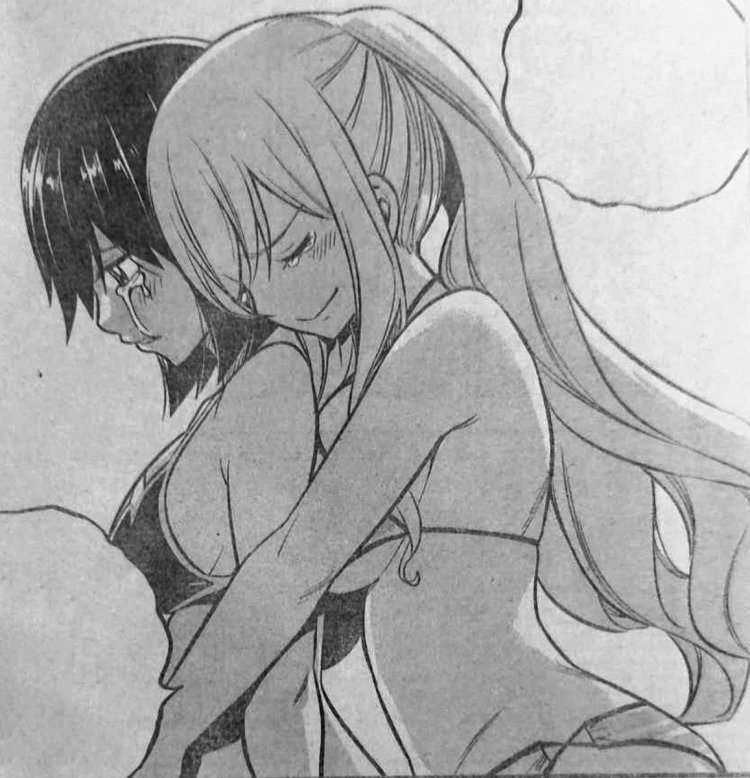 The silhouettes of lovers