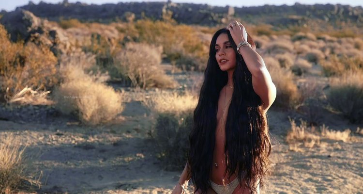 Naked Ella Hajens in the dress Naked