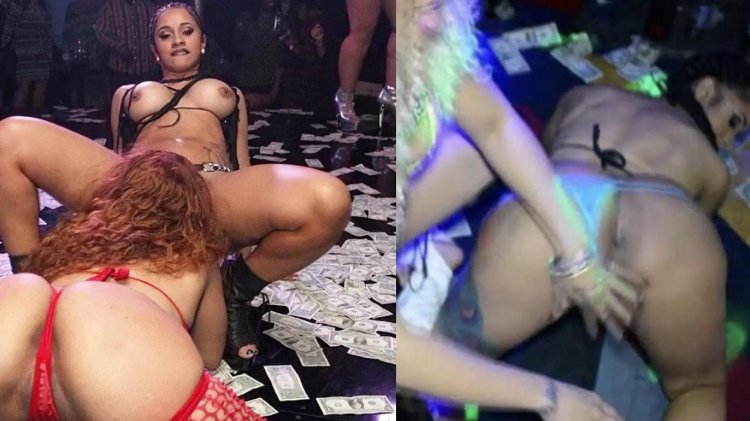Cardi B on a porno