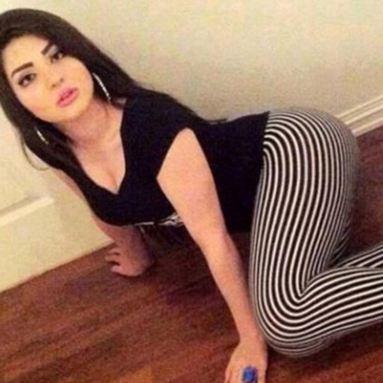 The girl is beautiful