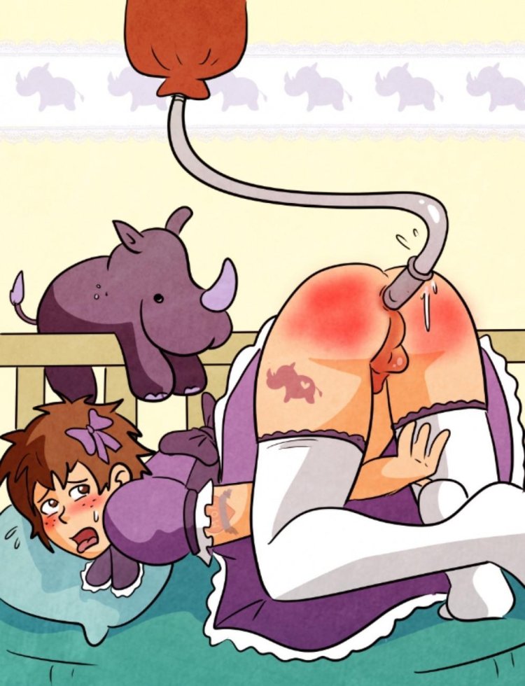 Erotic women in diapers