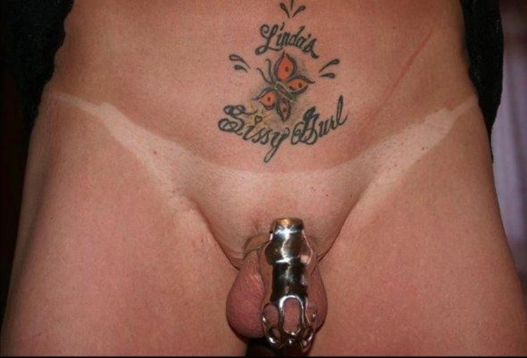 Naked pubis for stockings