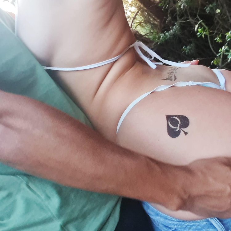 Queen of Spades BBC tattoo