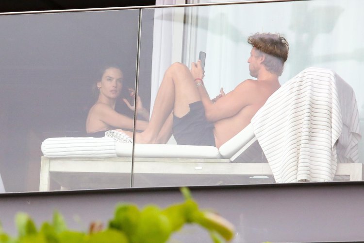 Behati Princess and Alessandra Ambrosio in Bikini photo shoot