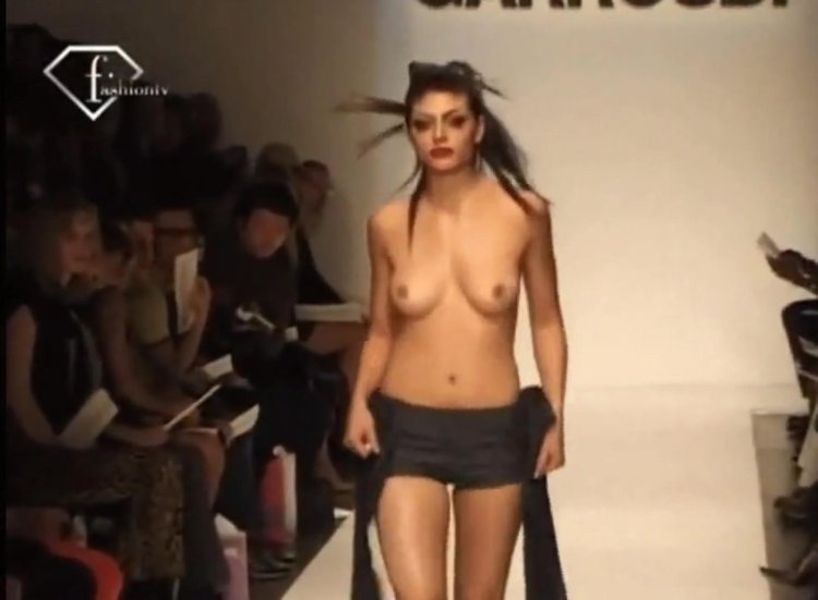 Naked fashion show