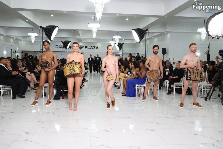Nudity on fashion shows