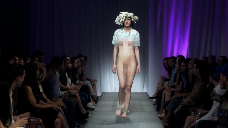 Naked fashion show