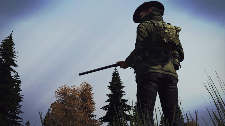 Girl in military uniform