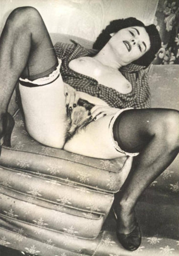 Retro hairy big tits