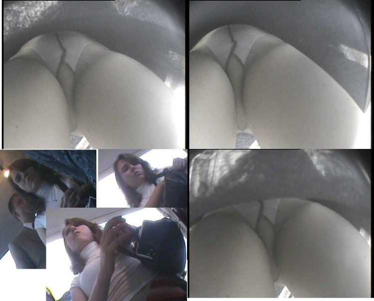 Young girls without panties