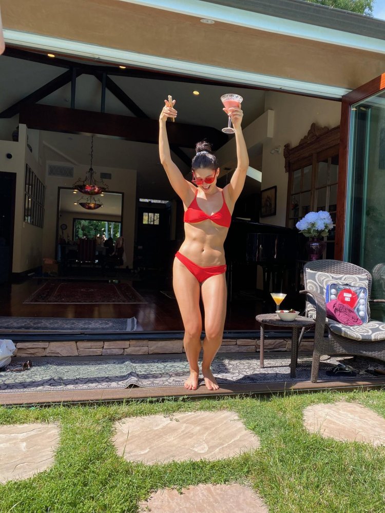 Eva Longoria in a swimsuit