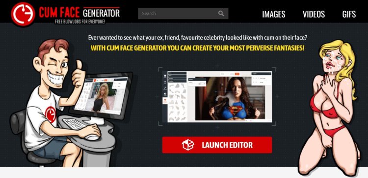 Cum Face Generator