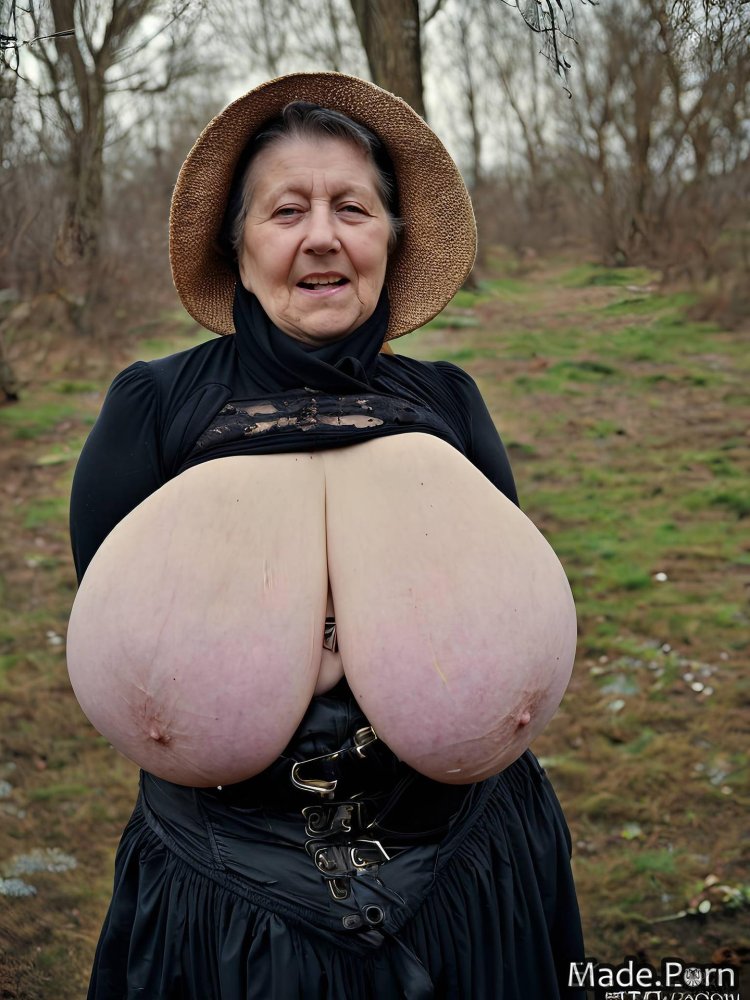Grandma with big tits