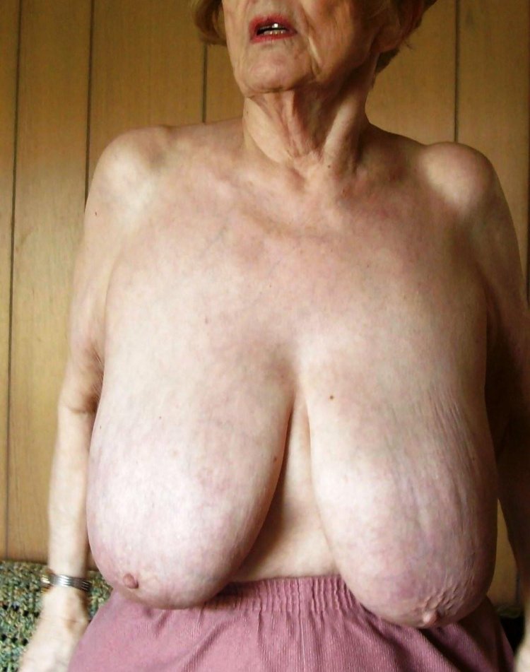 Old women with big tits