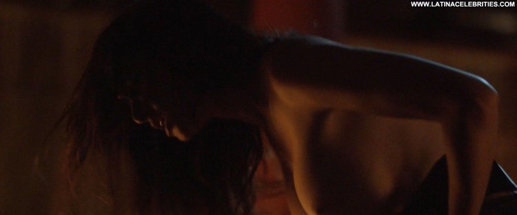 The actress is naked