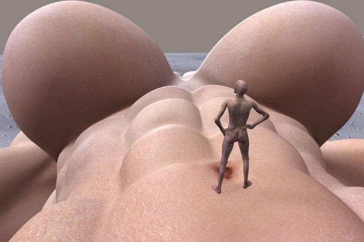 Giantess with huge tits