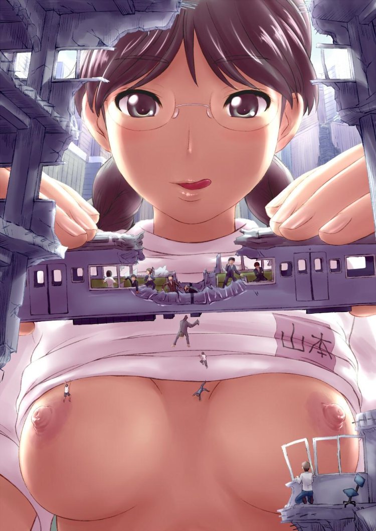 Giantess Hentai by the first person