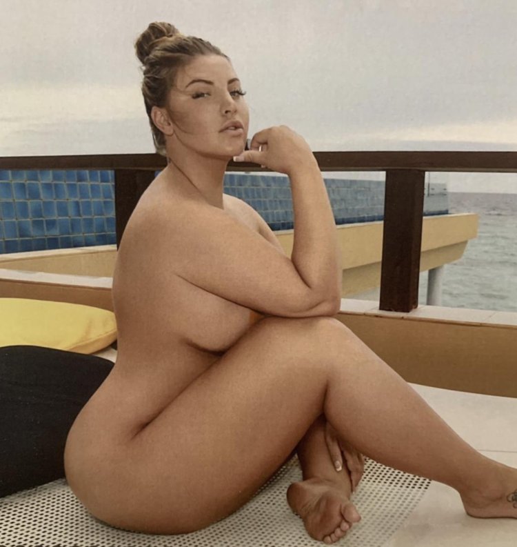 Hunter McGrady is naked