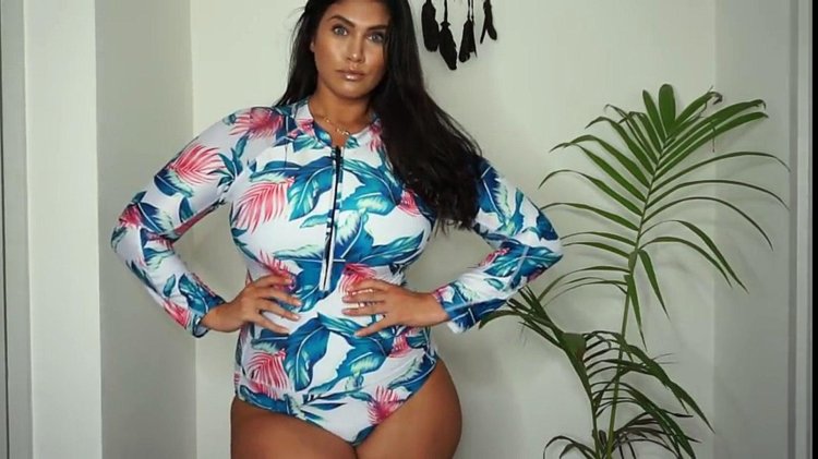 Long sleeves swimsuit