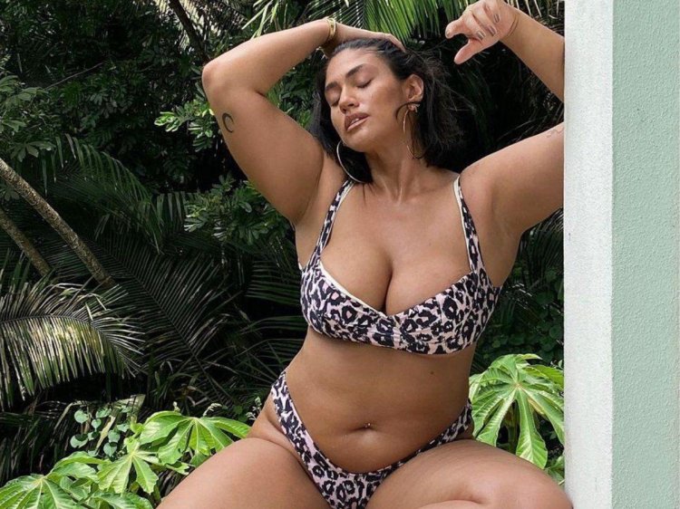 Ashley Graham in a swimsuit