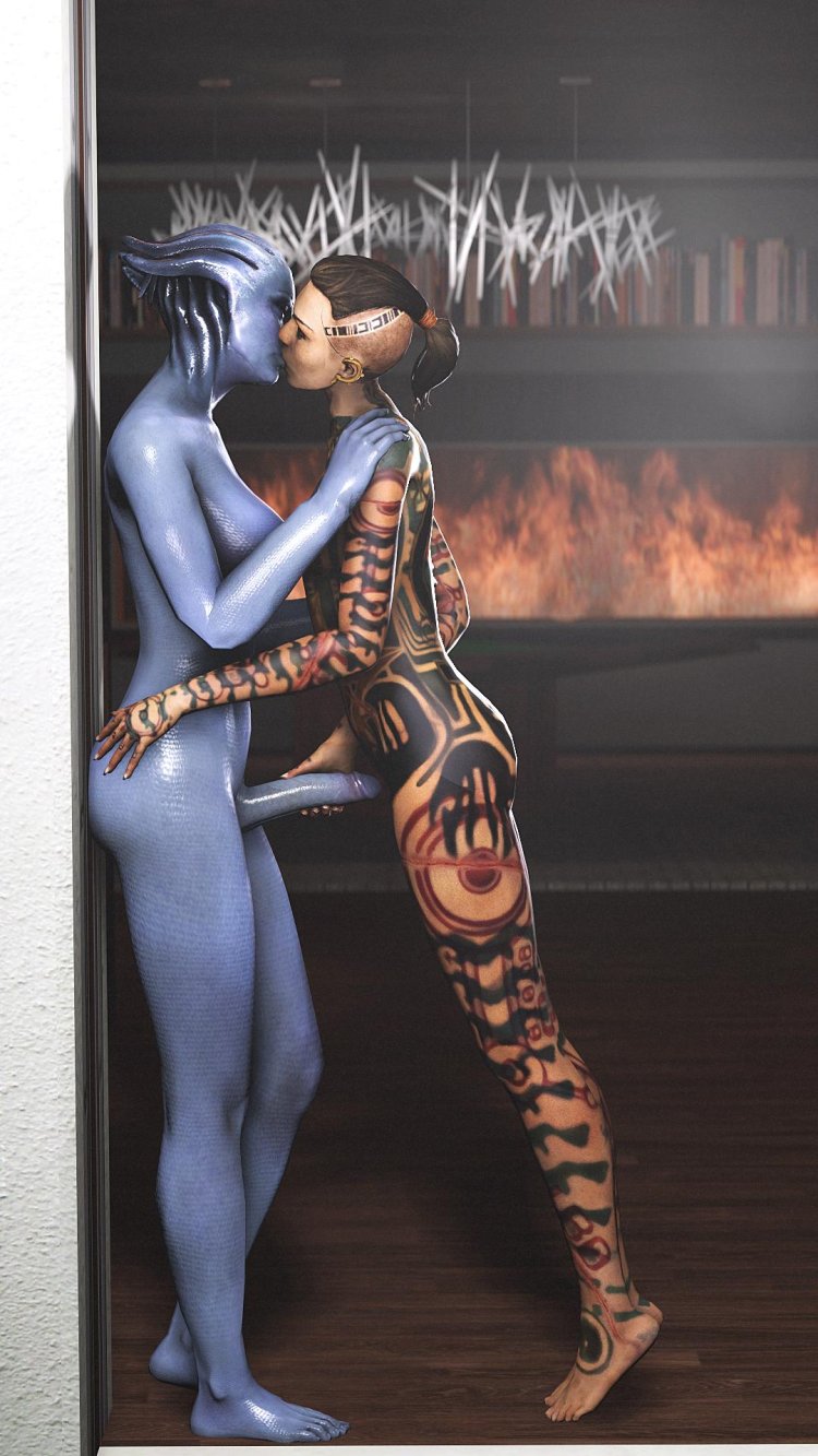 Shepard and Liara