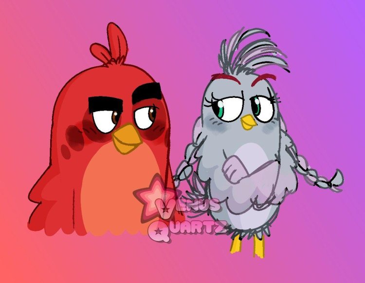 Angry Birds Red and Silver