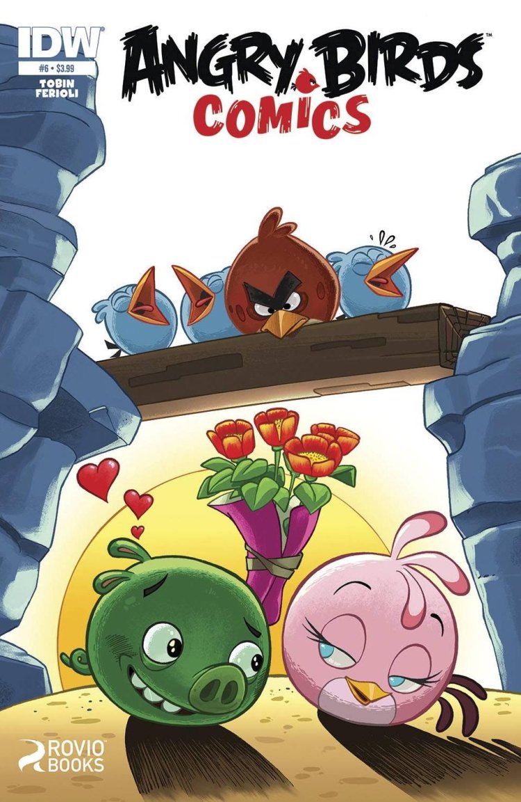 Comic book Angry Birds