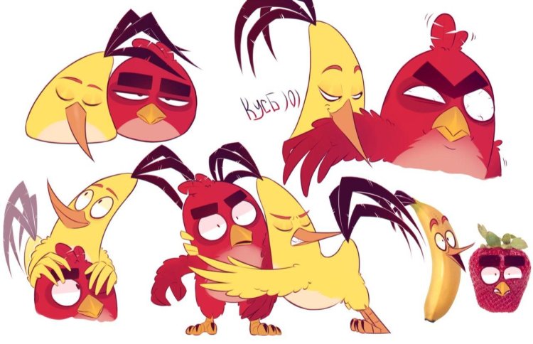 Engry Berdz Chuck and Red fanfica