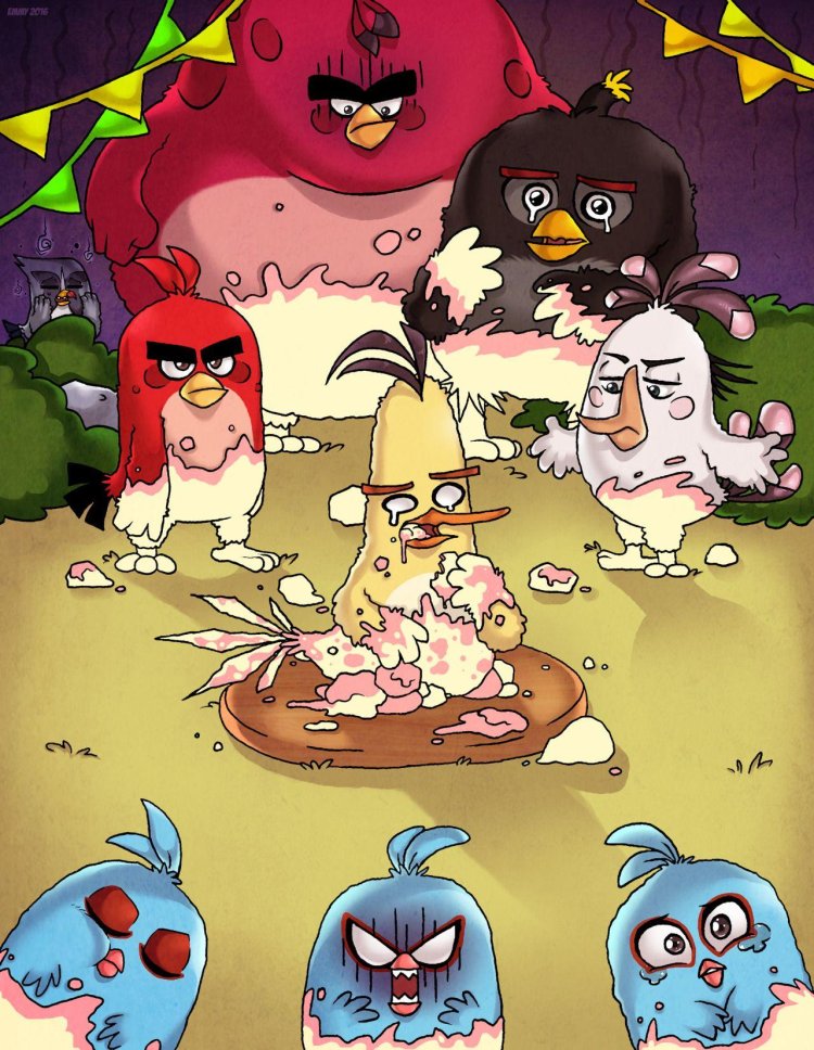 Characters Angry Birds