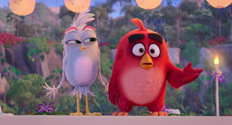 Angry Birds in the movie Red and Silver