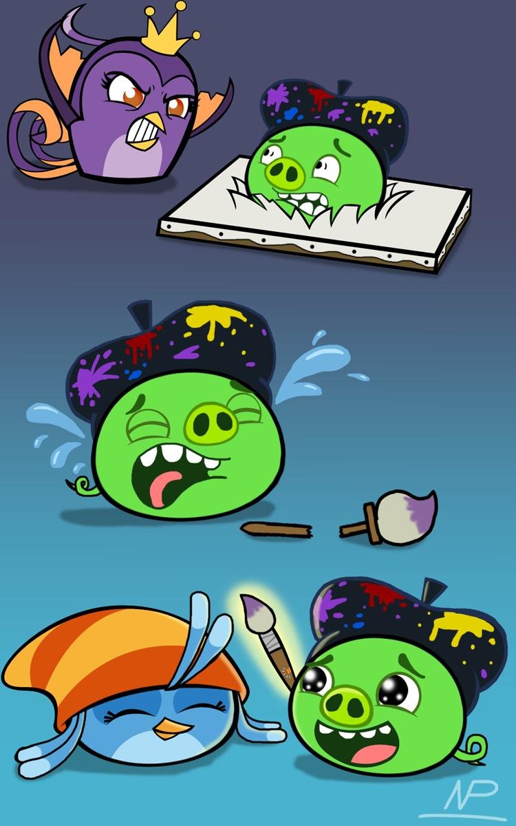 Bird Villow from Angry Birds