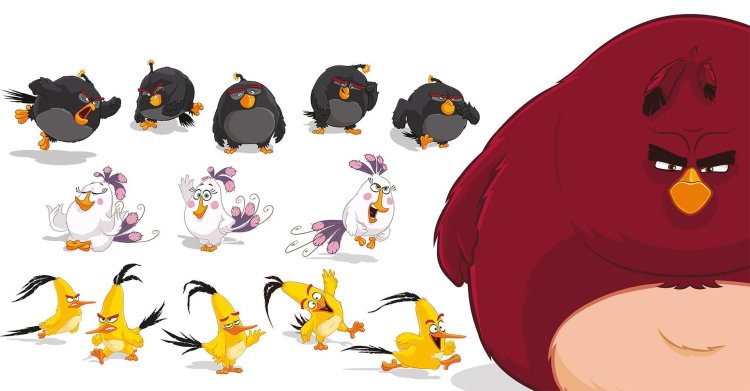 Engry Berds Heroes of Cartoon