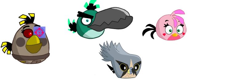 Birds from Angry
