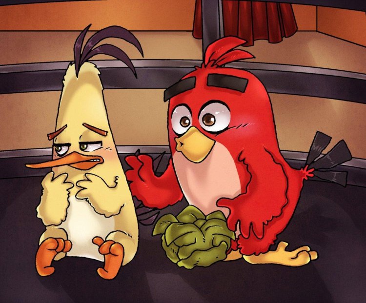 Engry Berdz Chuck and Ed