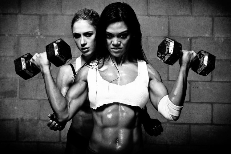 Beautiful fitness girl