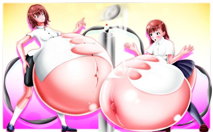 Inflating anime abdominal