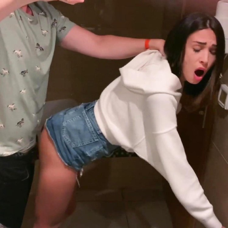 Porn in the toilet of a nightclub