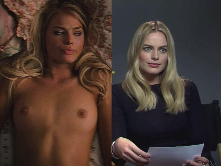 Margot Robbie Wall Street Naked