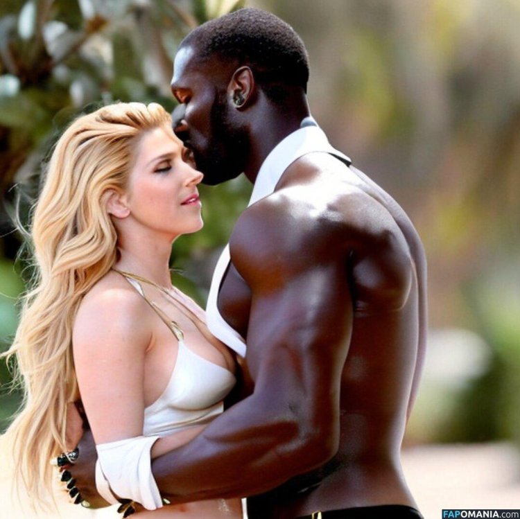 White girl with blacks