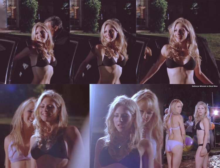 Katherine Winnik in underwear