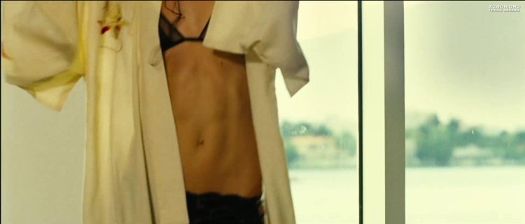 Natalie Emmanuel Furious in a swimsuit