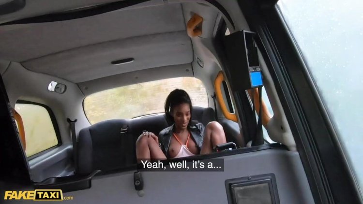 Faketaxi brunette busty