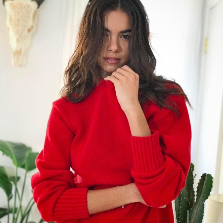 Red sweater