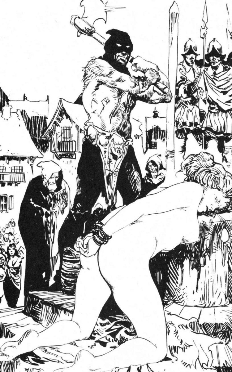 Bdsm Comics Planting on a stake