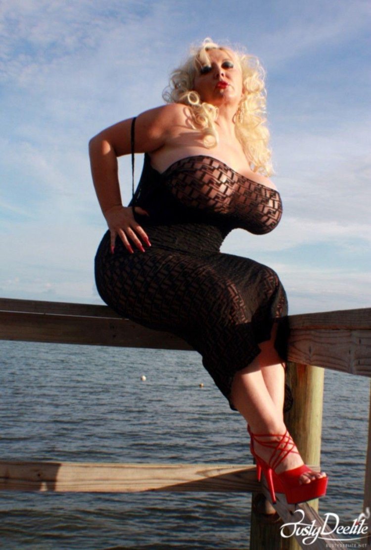 The largest silicone boobs