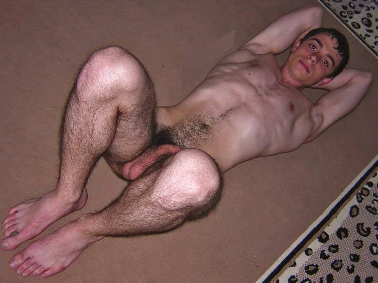 Naked hairy guys