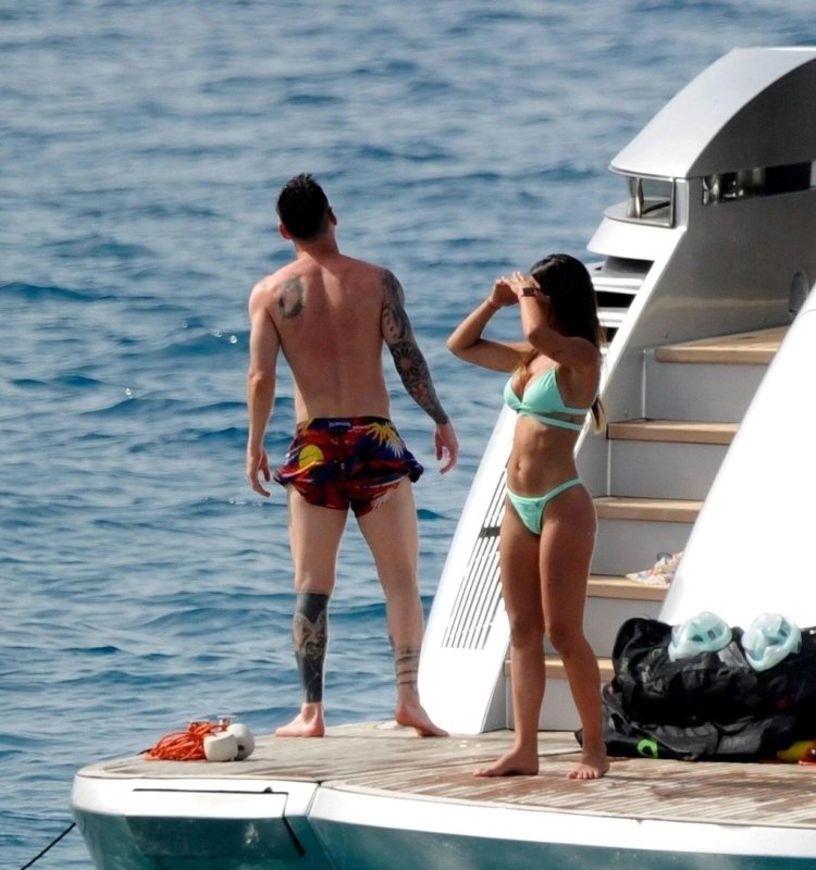 Lionel Messi Antonella Rokutzzo