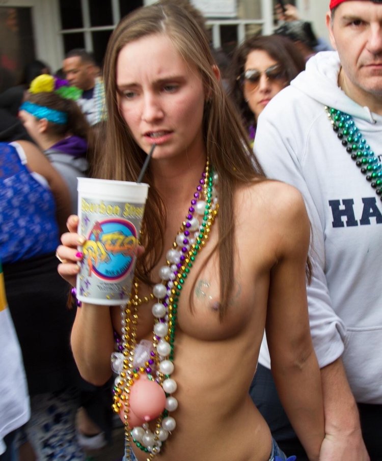 Festival of naked boobs