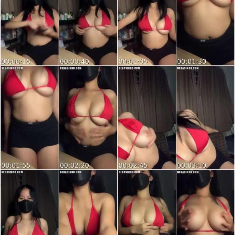 Brunette with big tits