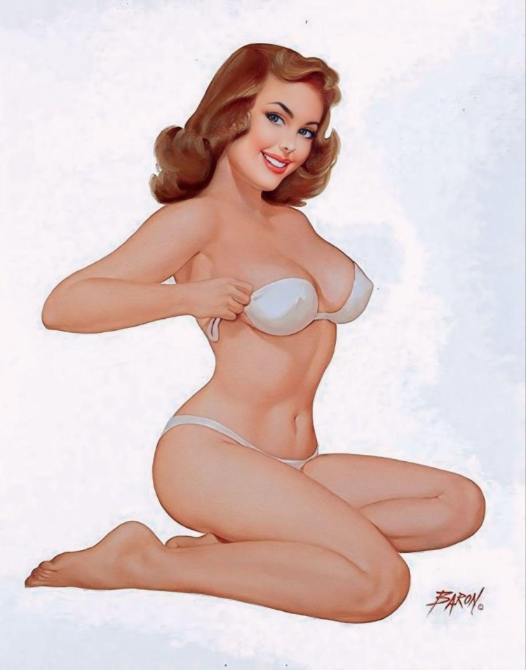 Naked beauties in Pin AP